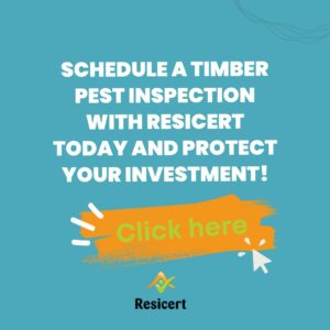 Schedule a timber pest inspection with Resicert